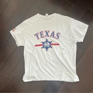 Texas Rangers T-Shirt Final Season MLB Cheetos Short Sleeve 1994 2019 Mens XL